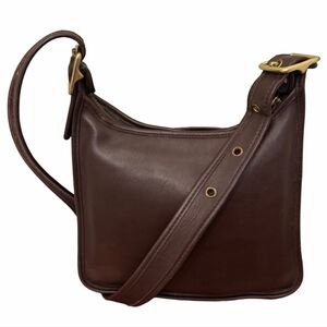 Vintage Coach Legacy Saddle Leather Crossbody Bag